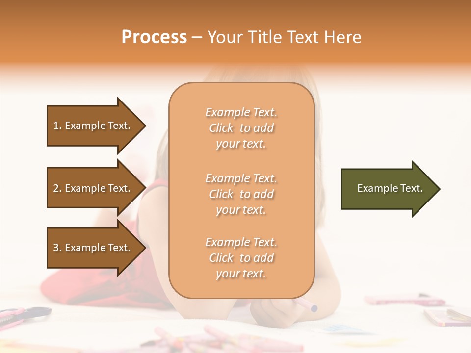 Schoolchild Smile School PowerPoint Template