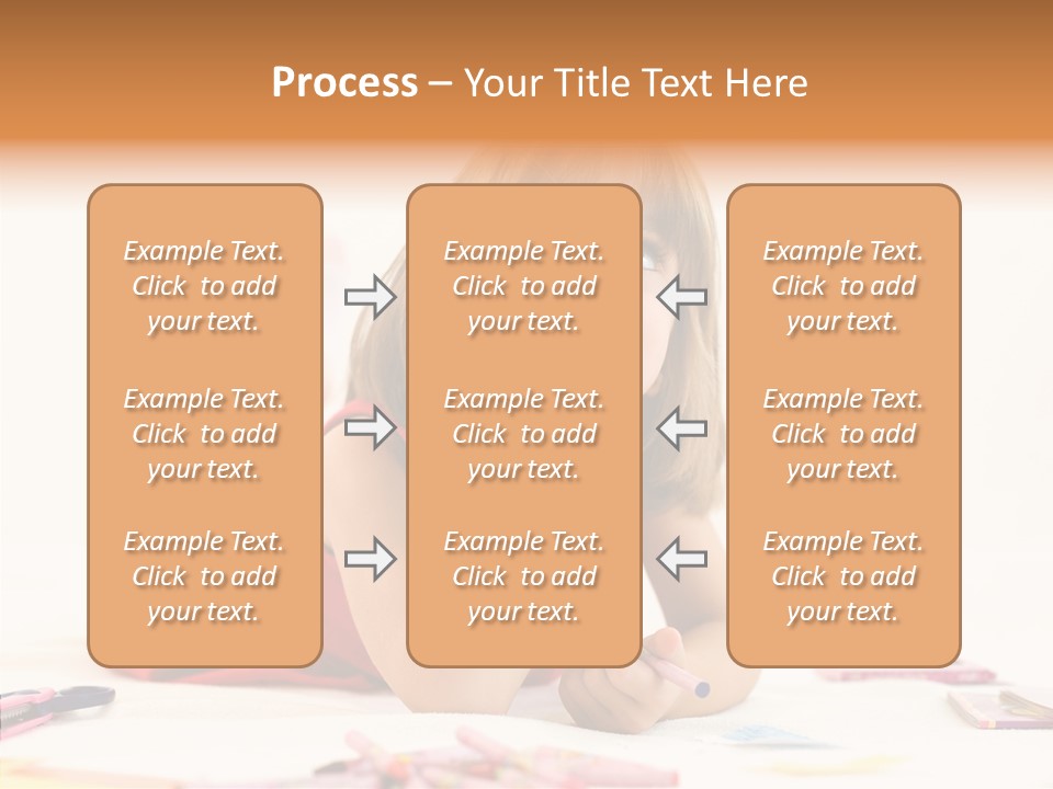 Schoolchild Smile School PowerPoint Template