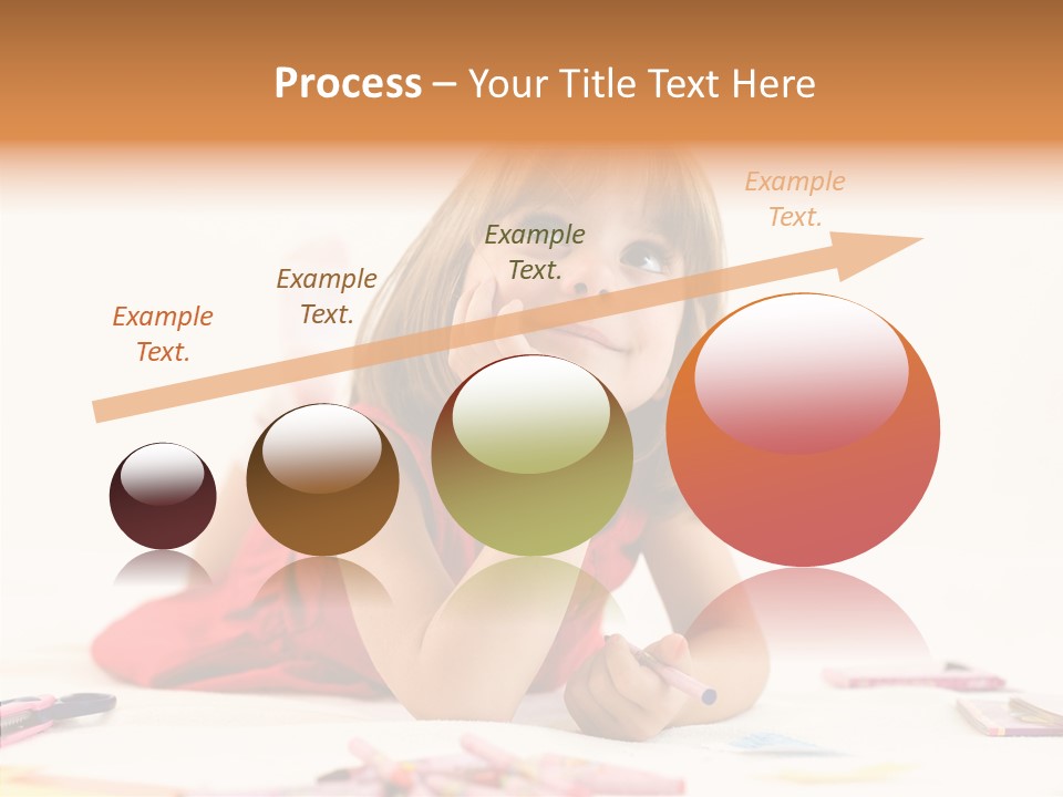 Schoolchild Smile School PowerPoint Template