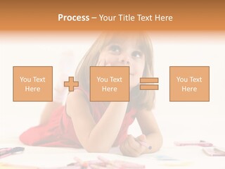 Schoolchild Smile School PowerPoint Template
