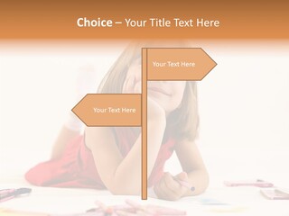 Schoolchild Smile School PowerPoint Template
