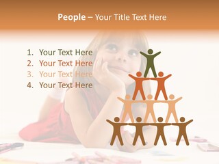 Schoolchild Smile School PowerPoint Template