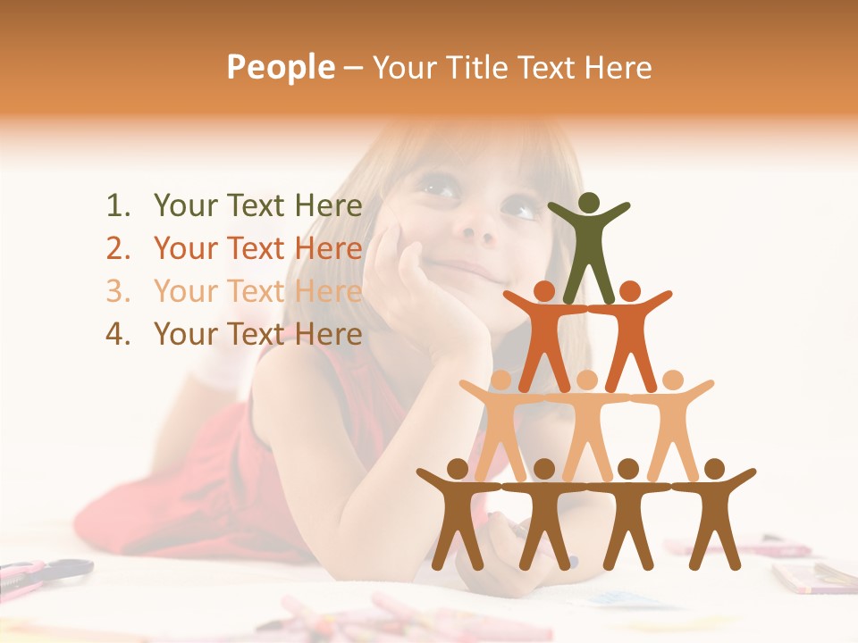 Schoolchild Smile School PowerPoint Template