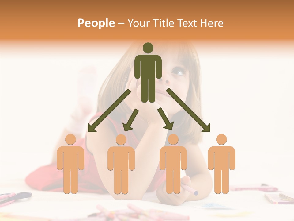 Schoolchild Smile School PowerPoint Template