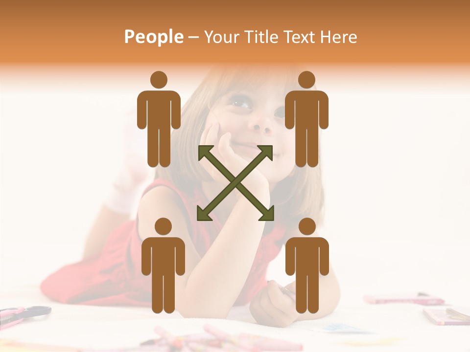 Schoolchild Smile School PowerPoint Template