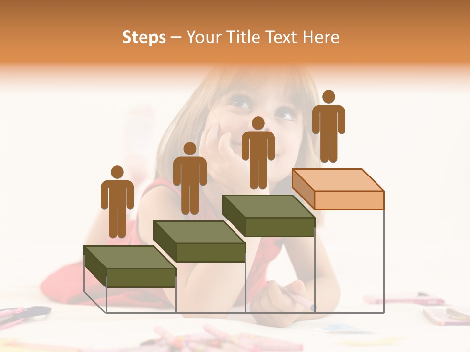 Schoolchild Smile School PowerPoint Template