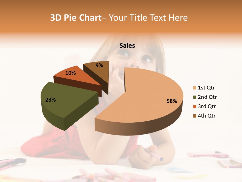 Schoolchild Smile School PowerPoint Template