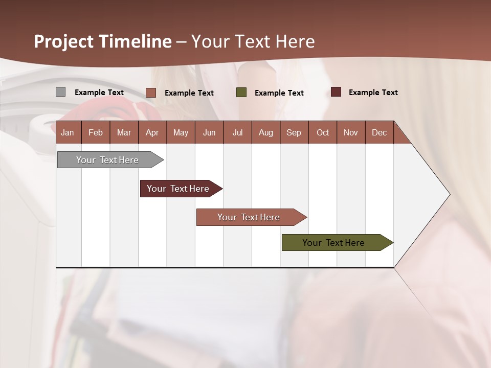 Color Domestic Clothing PowerPoint Template