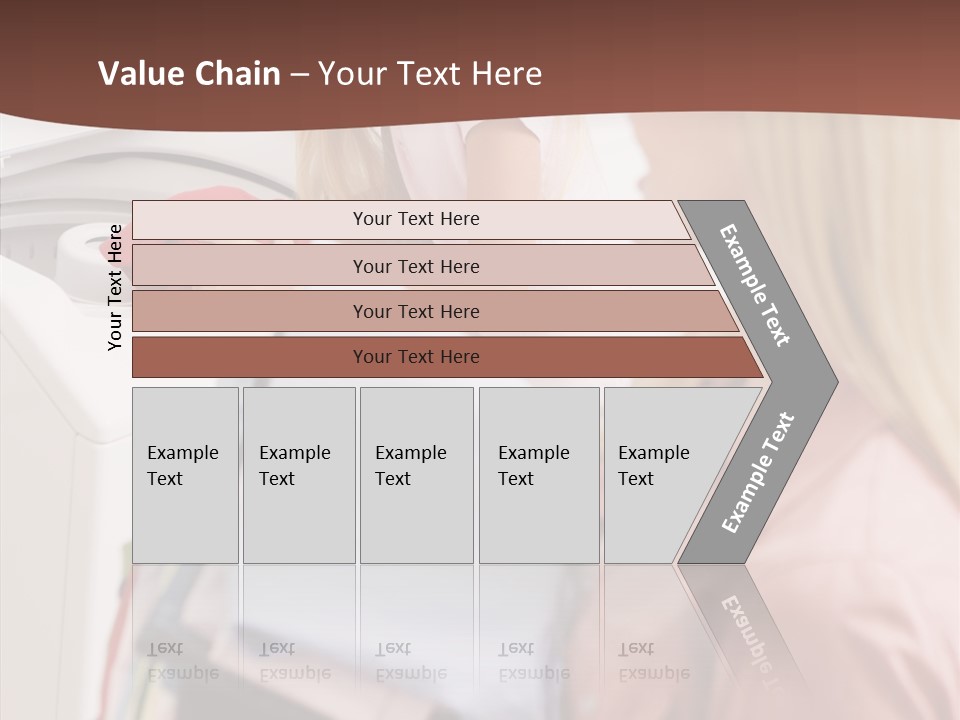 Color Domestic Clothing PowerPoint Template