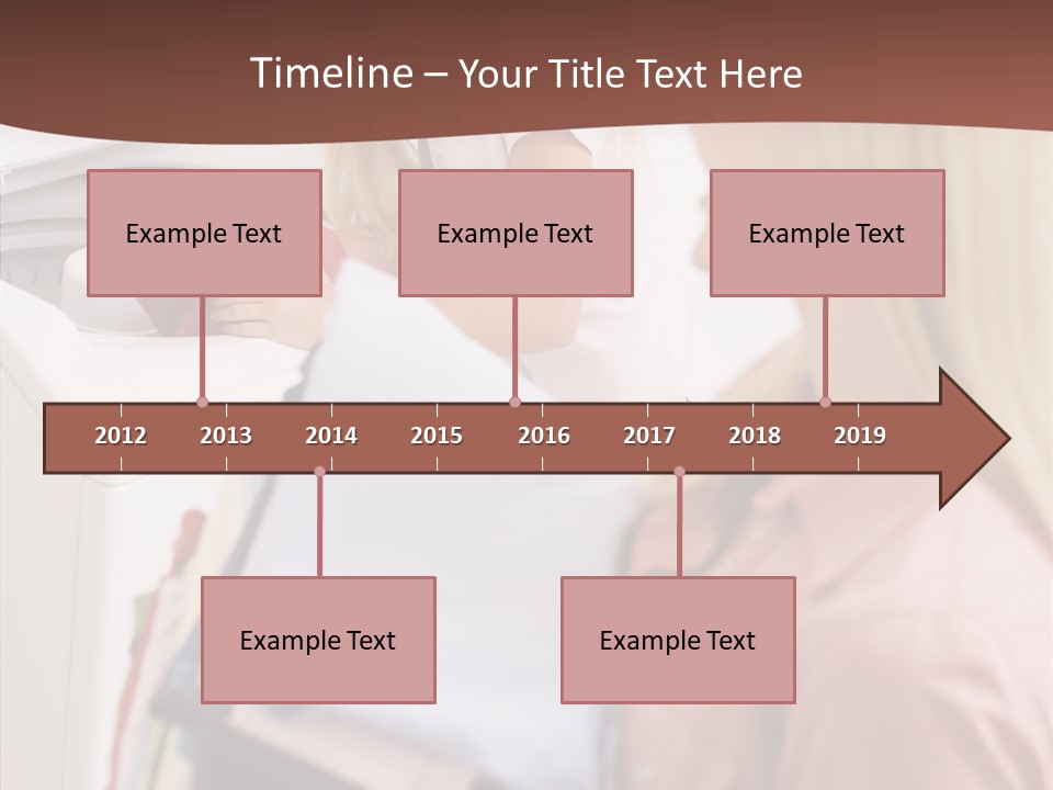 Color Domestic Clothing PowerPoint Template