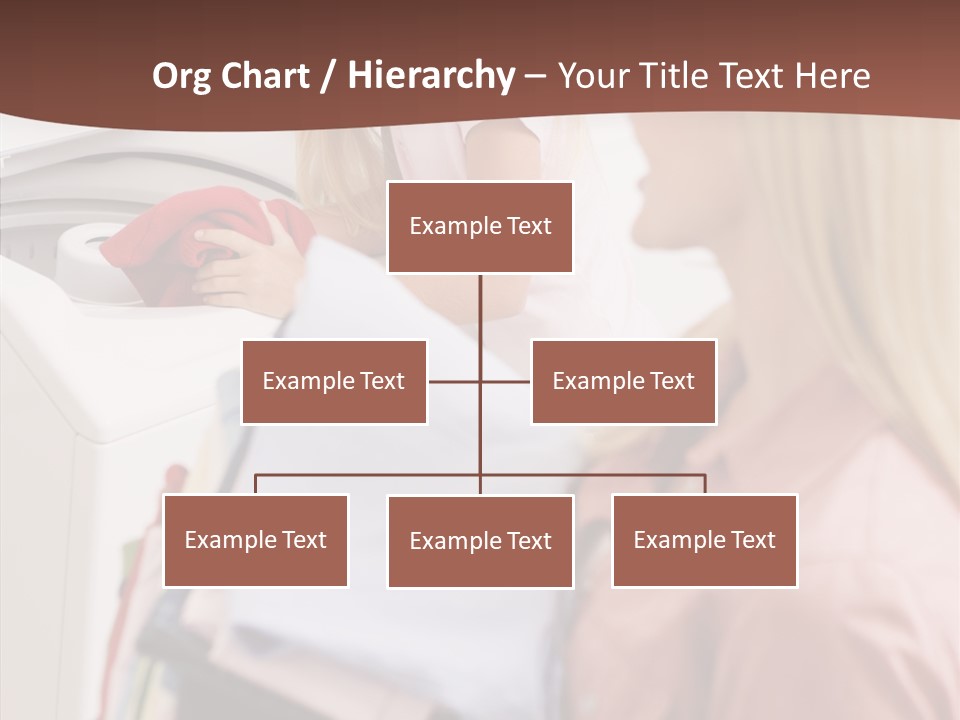 Color Domestic Clothing PowerPoint Template