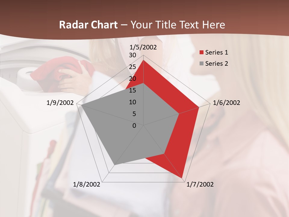 Color Domestic Clothing PowerPoint Template