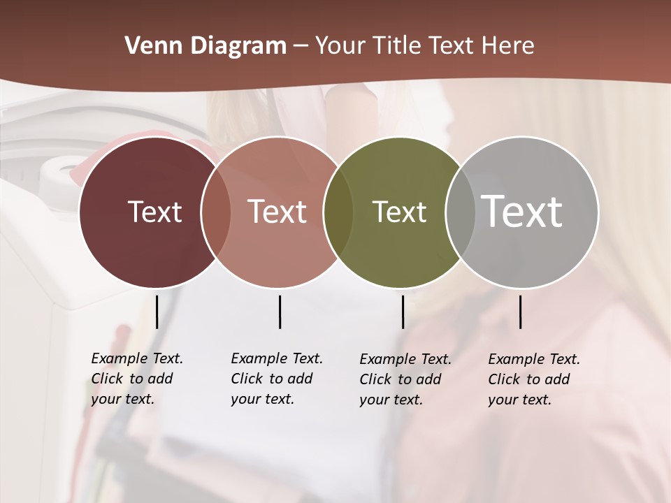 Color Domestic Clothing PowerPoint Template