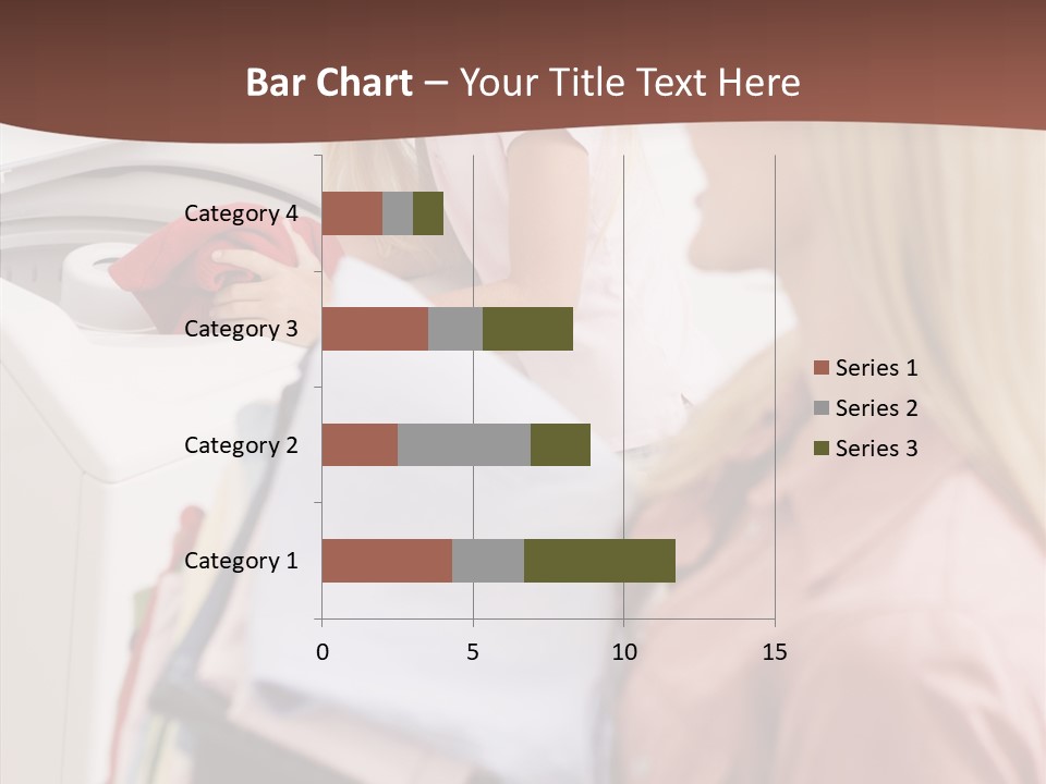 Color Domestic Clothing PowerPoint Template
