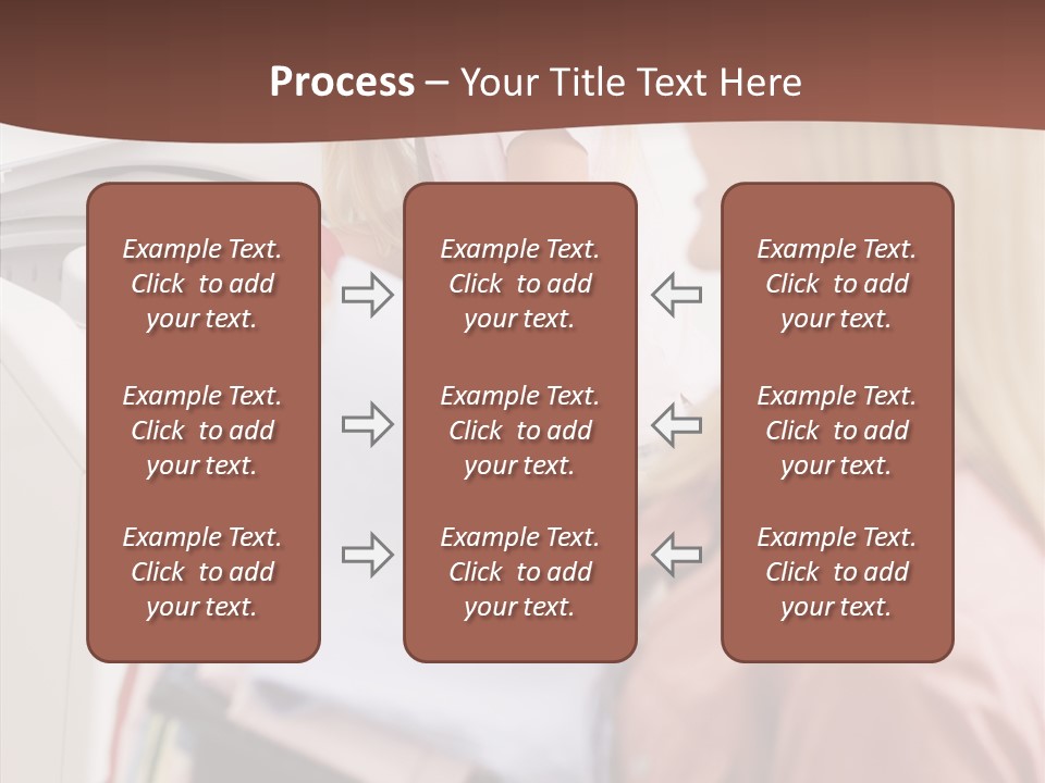 Color Domestic Clothing PowerPoint Template
