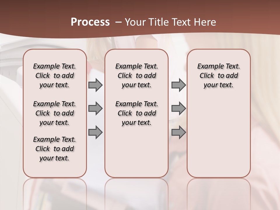 Color Domestic Clothing PowerPoint Template