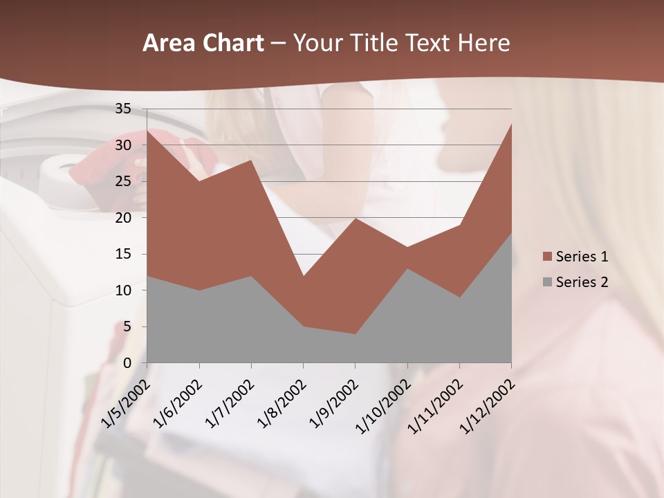 Color Domestic Clothing PowerPoint Template