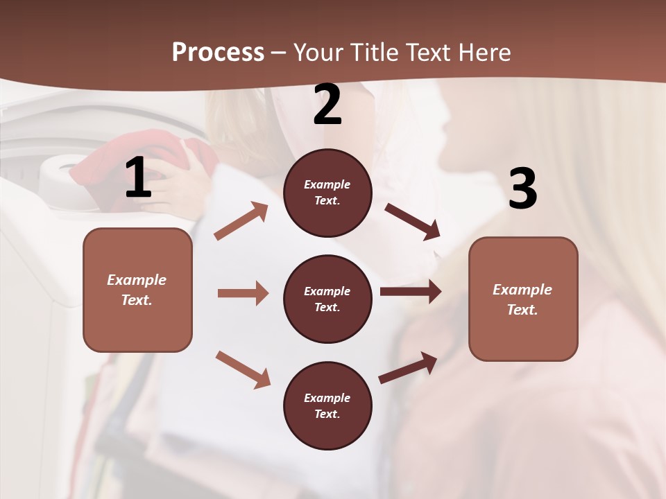 Color Domestic Clothing PowerPoint Template