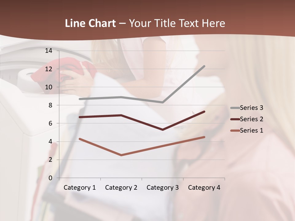 Color Domestic Clothing PowerPoint Template