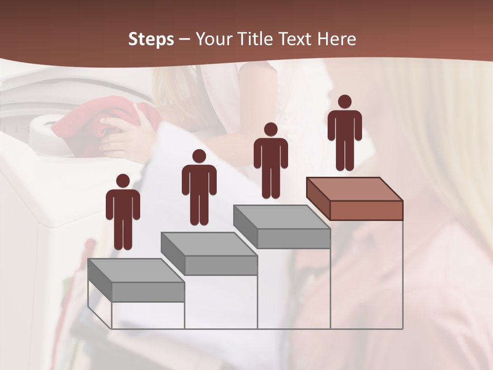 Color Domestic Clothing PowerPoint Template