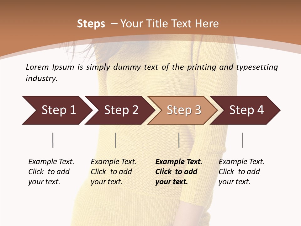 Fashion Female Beauty PowerPoint Template