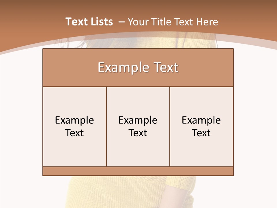 Fashion Female Beauty PowerPoint Template