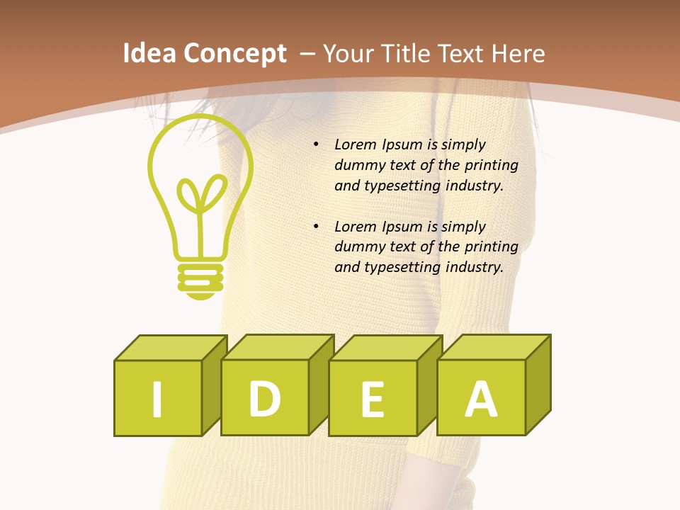 Fashion Female Beauty PowerPoint Template