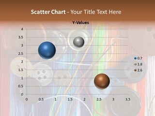 Scattered String Sewing PowerPoint Template