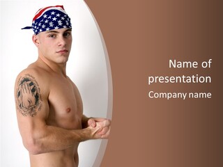 Lusty Gutsy Brawny PowerPoint Template