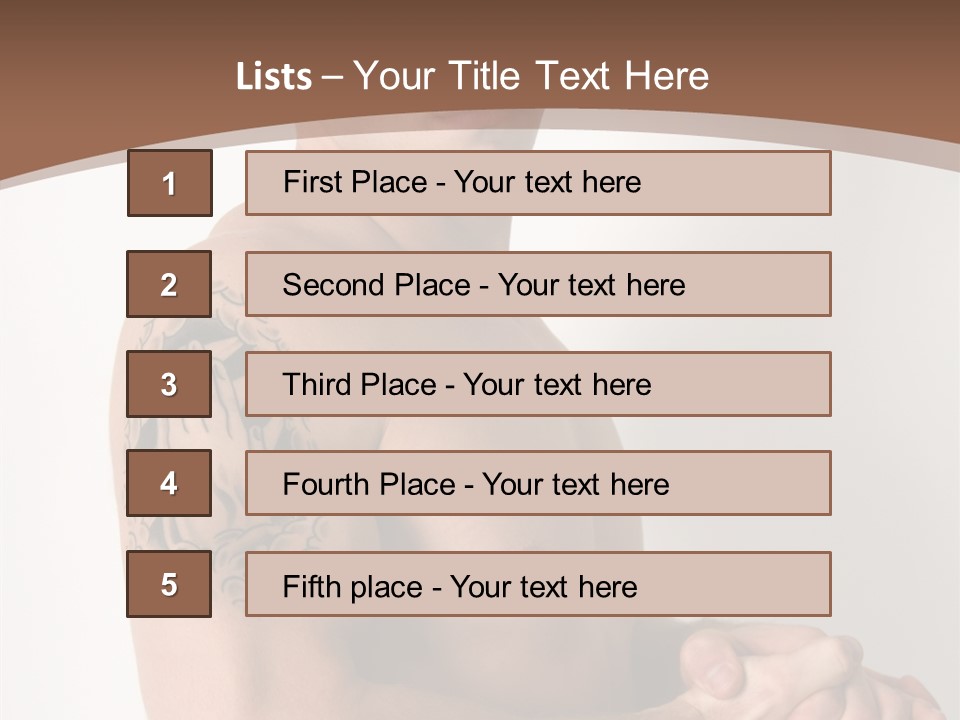 Lusty Gutsy Brawny PowerPoint Template