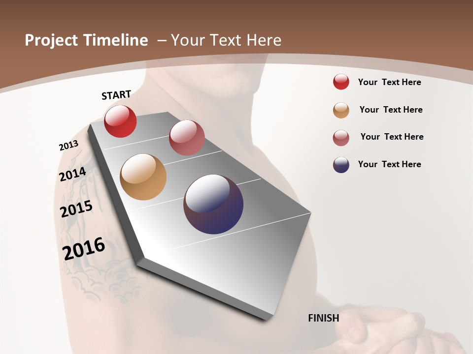 Lusty Gutsy Brawny PowerPoint Template