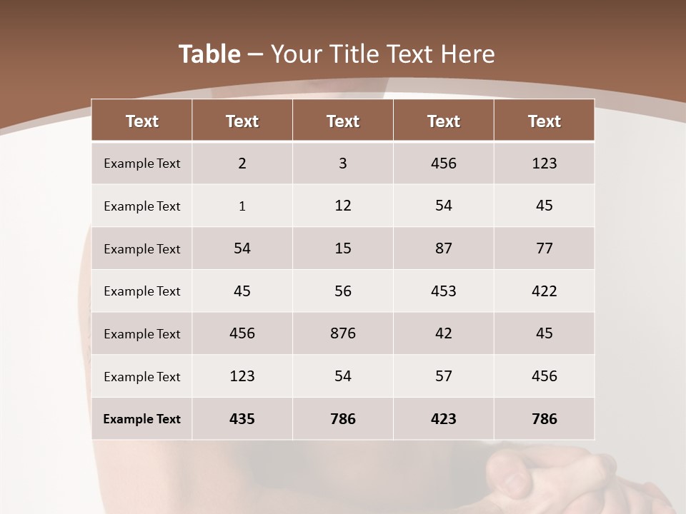 Lusty Gutsy Brawny PowerPoint Template