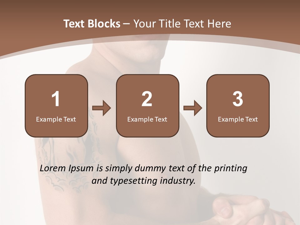 Lusty Gutsy Brawny PowerPoint Template