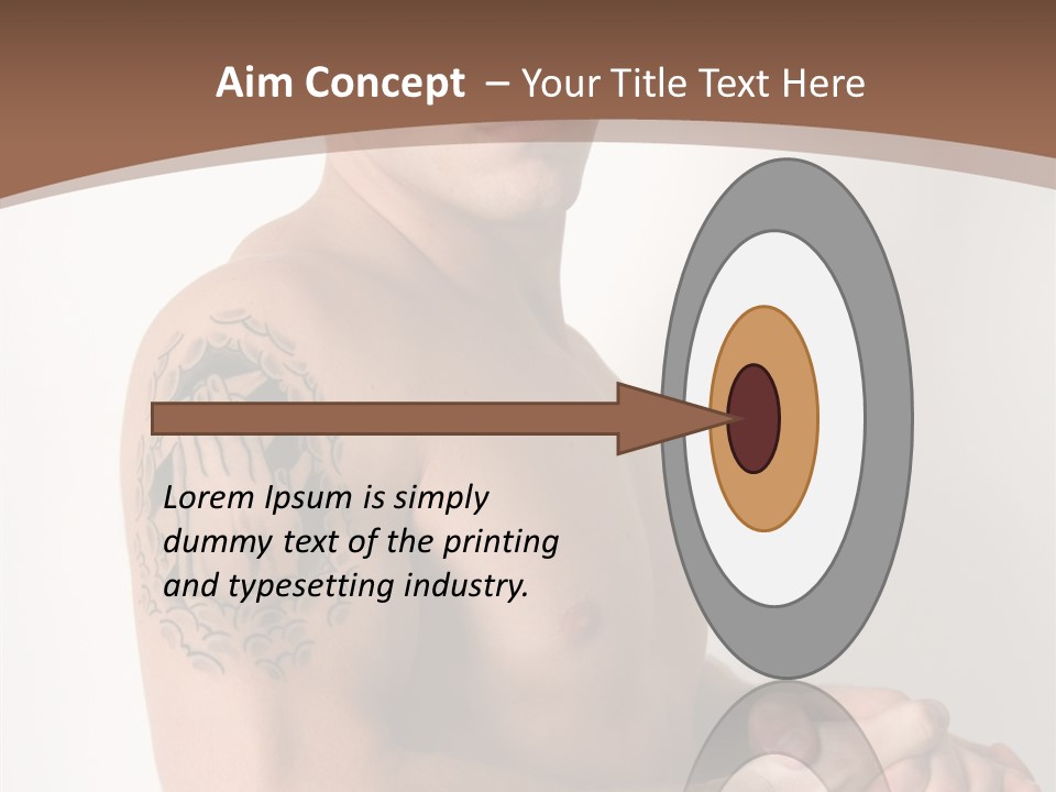 Lusty Gutsy Brawny PowerPoint Template