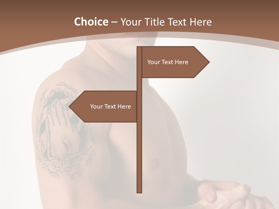 Lusty Gutsy Brawny PowerPoint Template