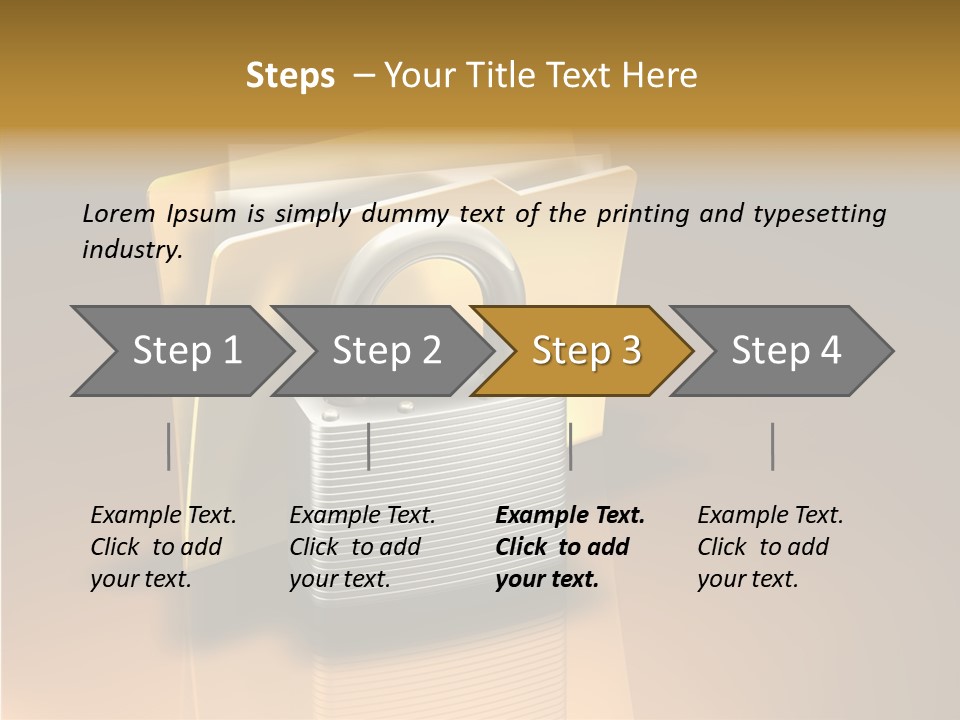 Reflect Business Access PowerPoint Template