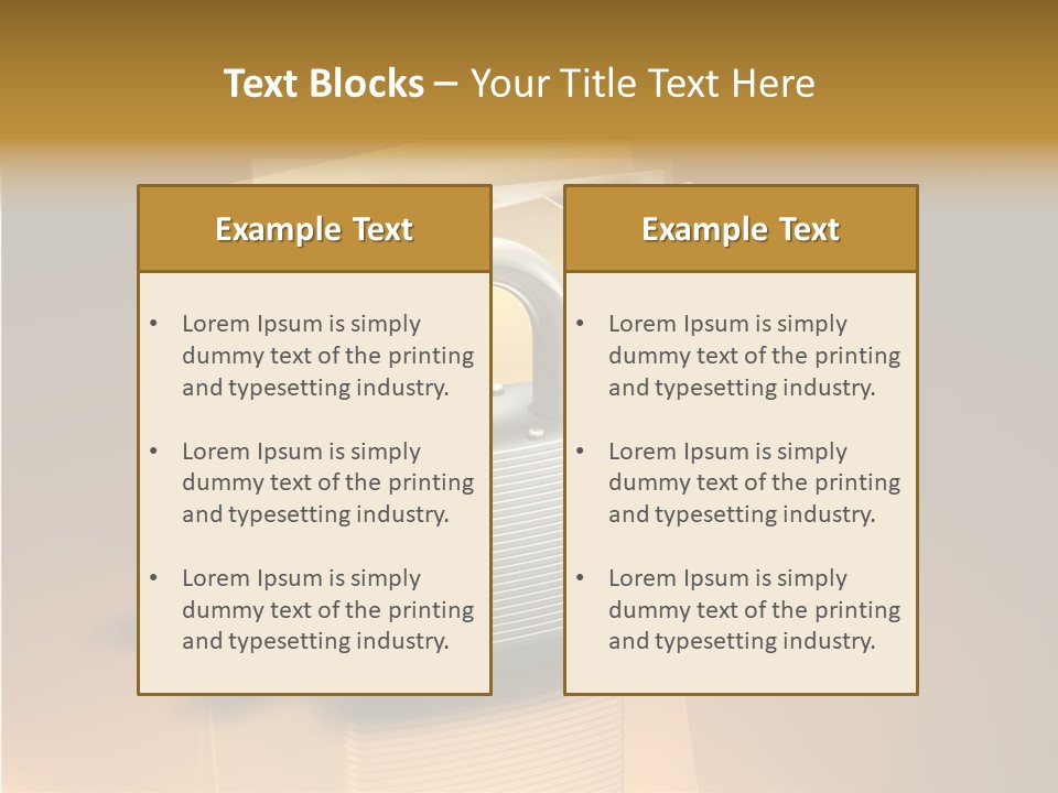 Reflect Business Access PowerPoint Template