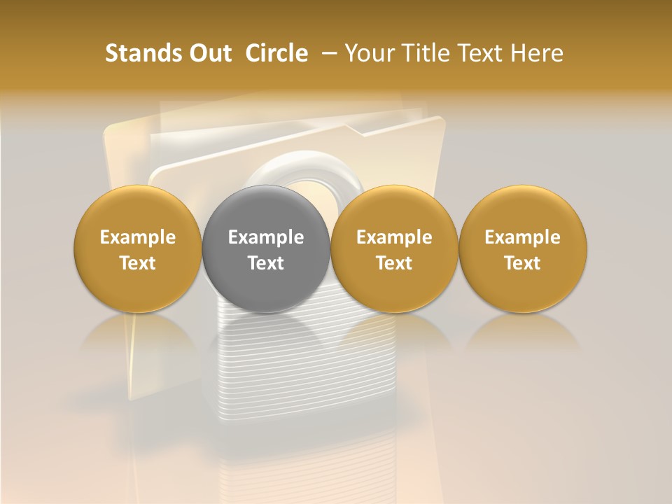 Reflect Business Access PowerPoint Template