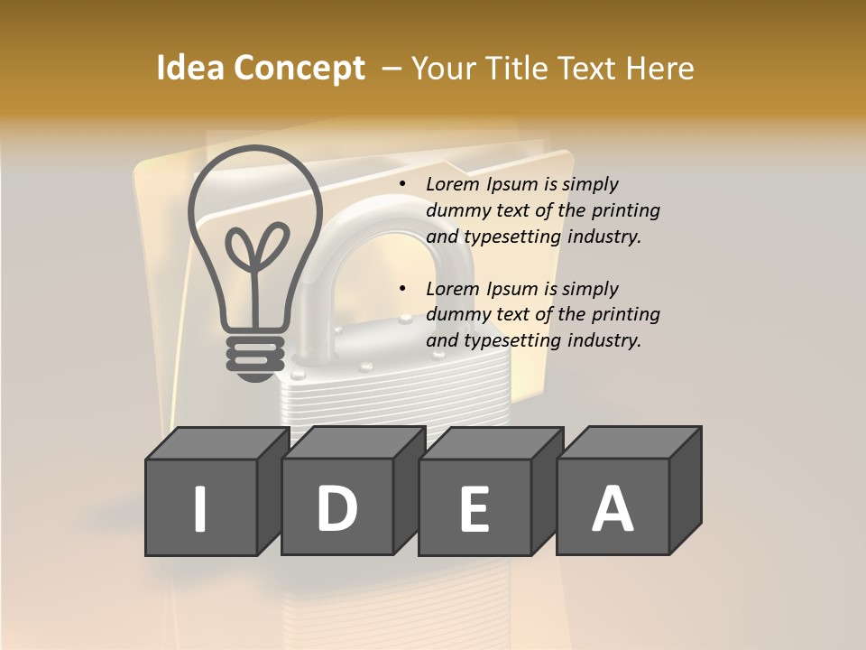 Reflect Business Access PowerPoint Template
