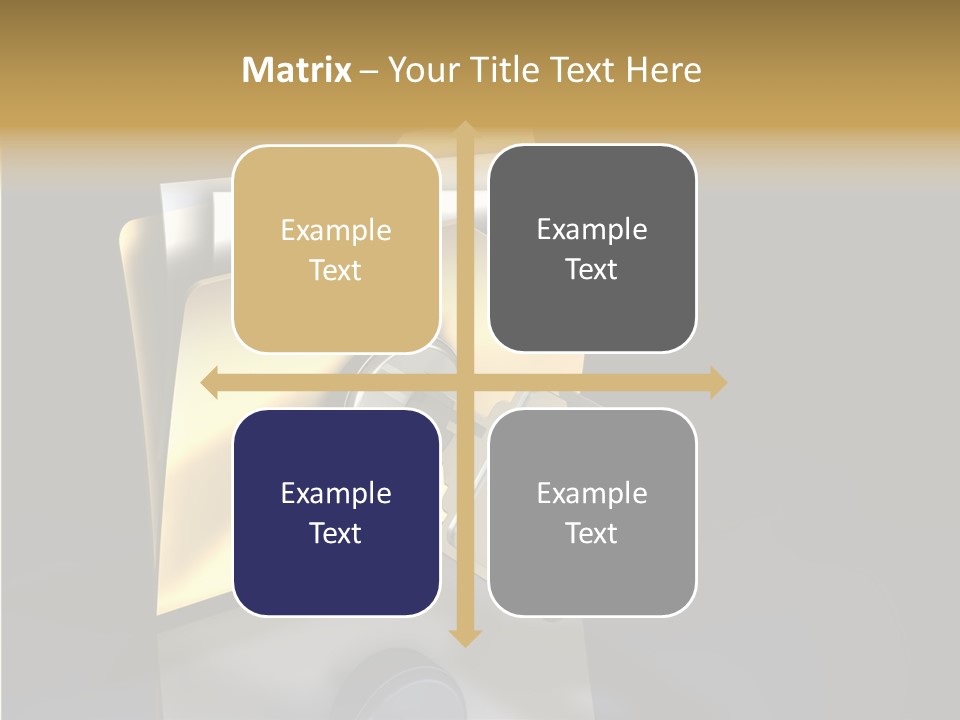 Guard Network Key PowerPoint Template