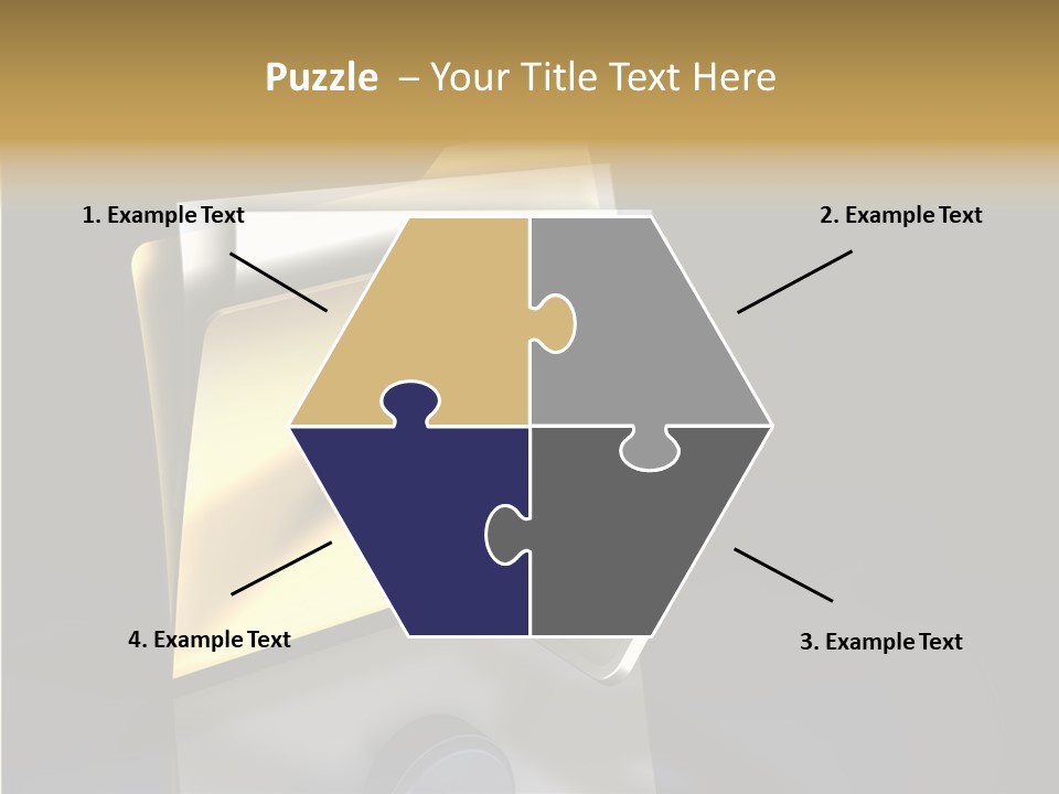 Guard Network Key PowerPoint Template