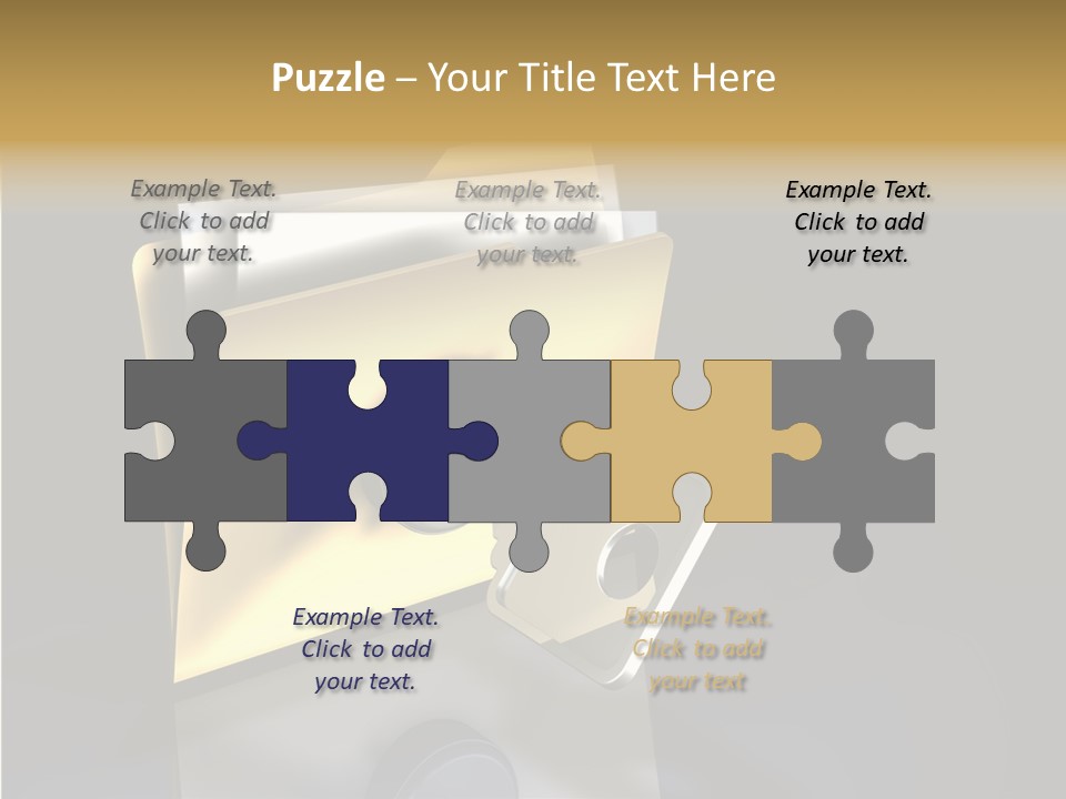 Guard Network Key PowerPoint Template