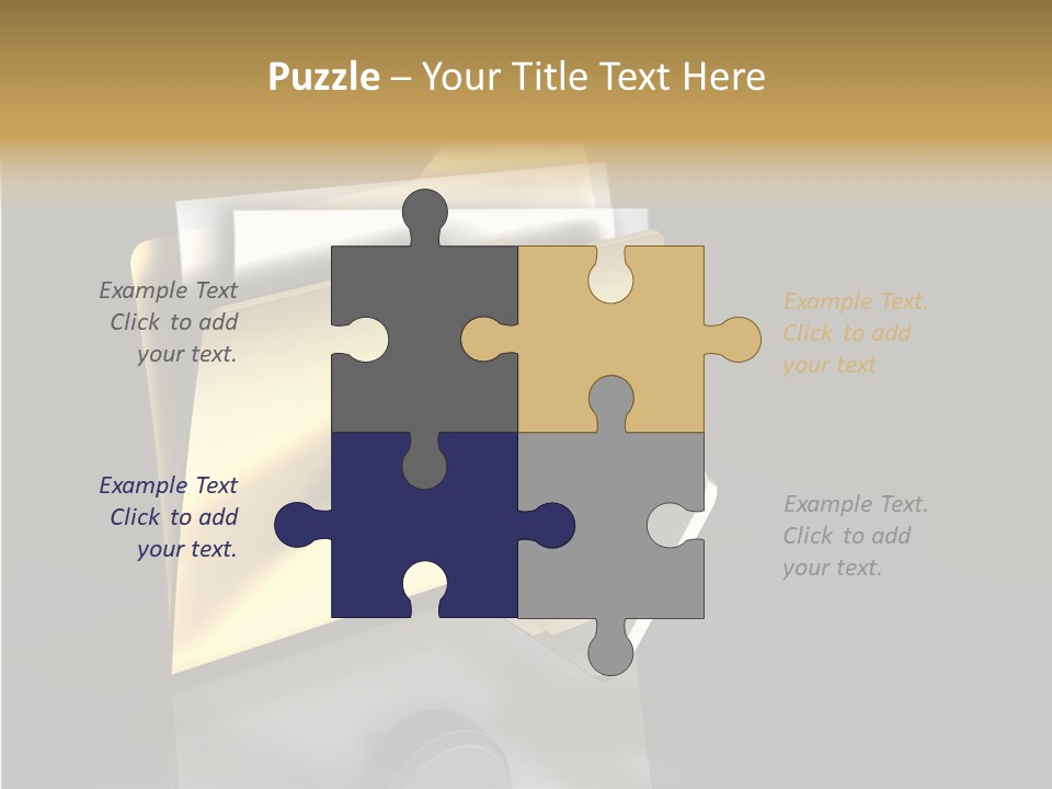 Guard Network Key PowerPoint Template