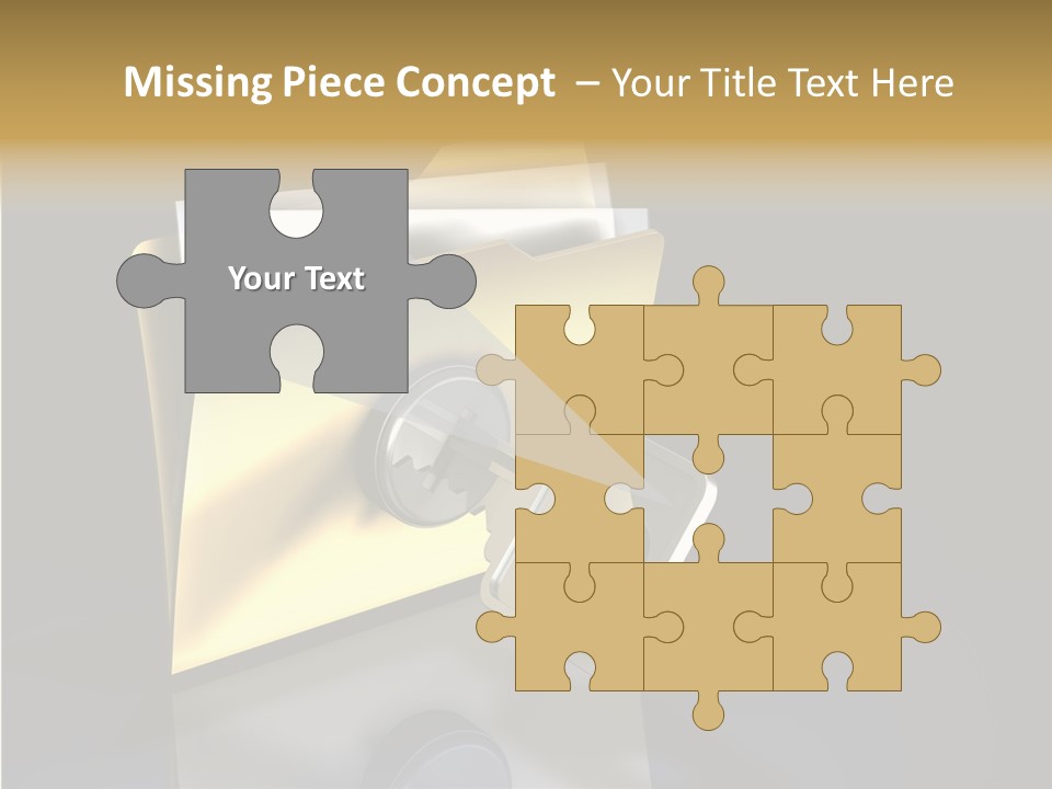 Guard Network Key PowerPoint Template