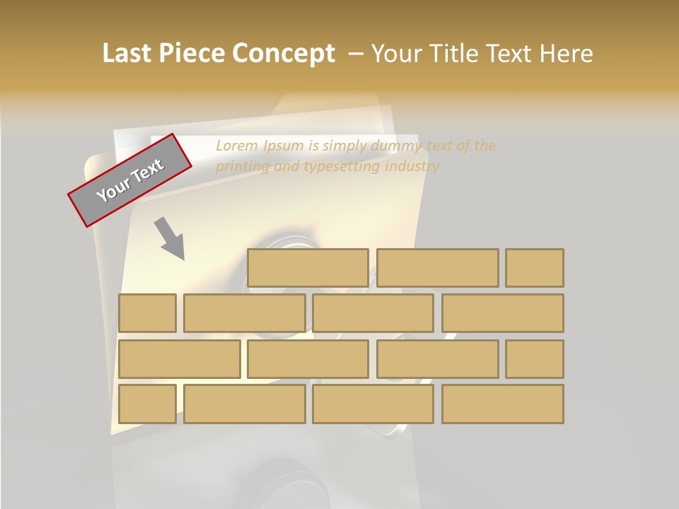Guard Network Key PowerPoint Template