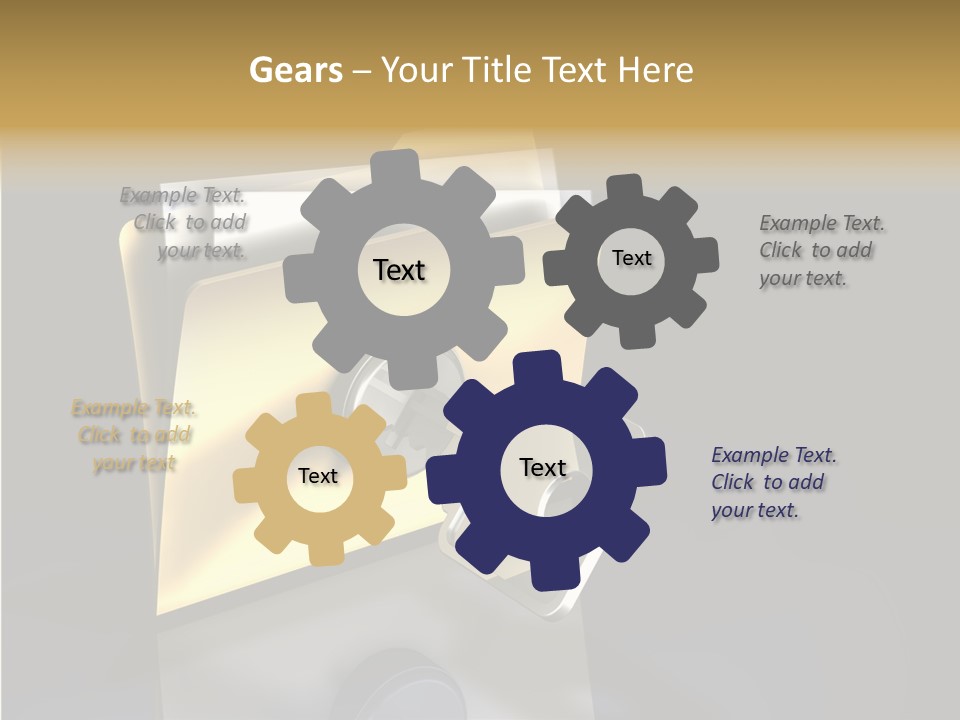 Guard Network Key PowerPoint Template