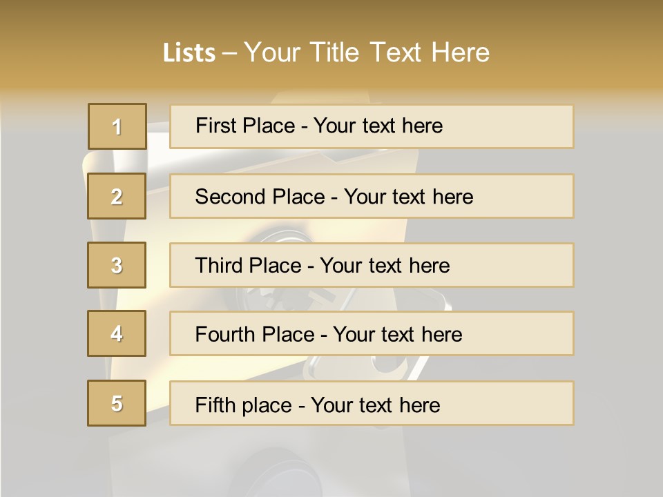 Guard Network Key PowerPoint Template