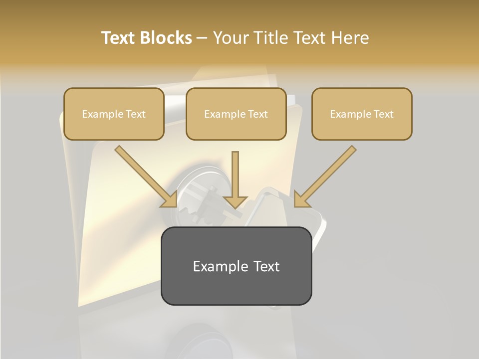 Guard Network Key PowerPoint Template