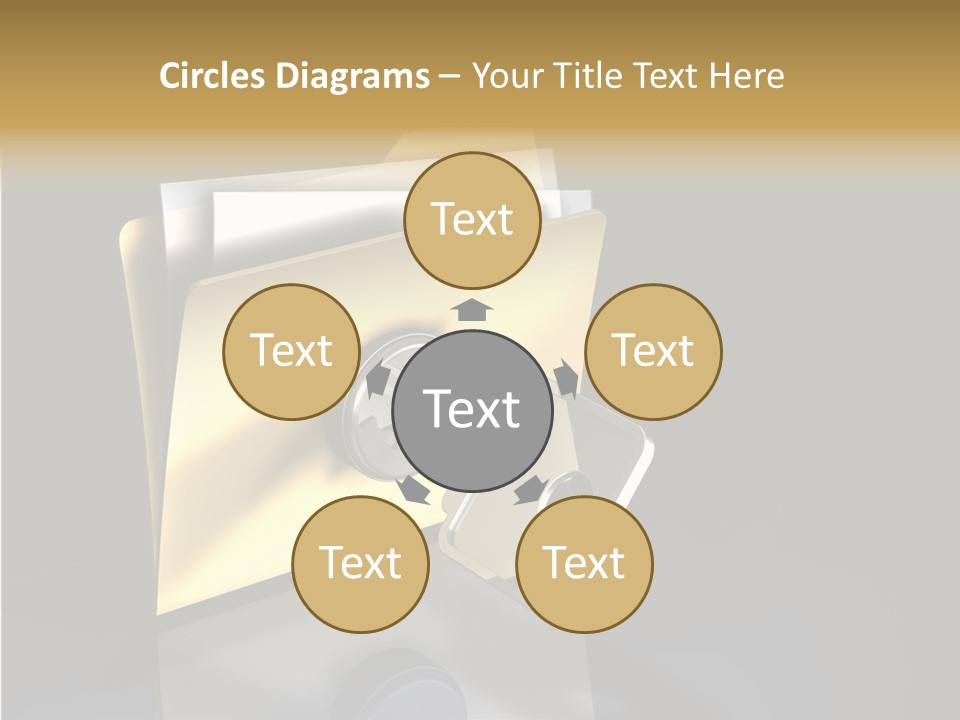 Guard Network Key PowerPoint Template