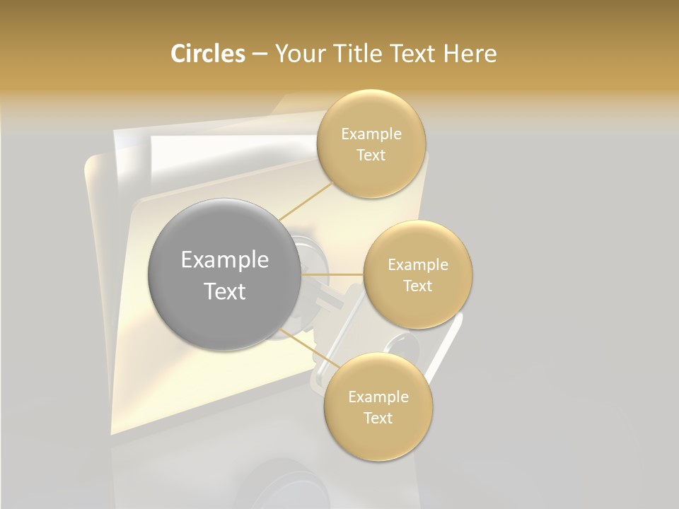 Guard Network Key PowerPoint Template